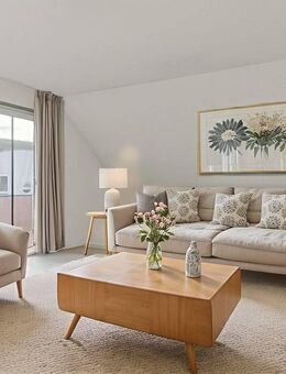 Helle Dachgeschosswohnung mit Südbalkon - Für Kapitalanleger und Eigennutzer - Schwerin