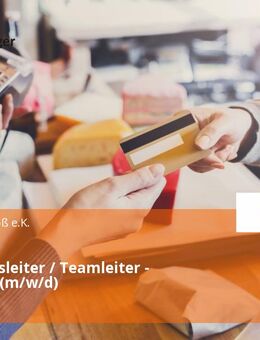 Abteilungsleiter / Teamleiter - Getränke (m/w/d) - Alsheim