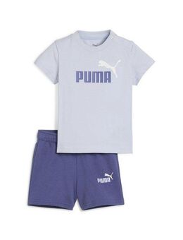 PUMA Jogginganzug Minicats Essentials T-Shirt und Shorts Set Kinder