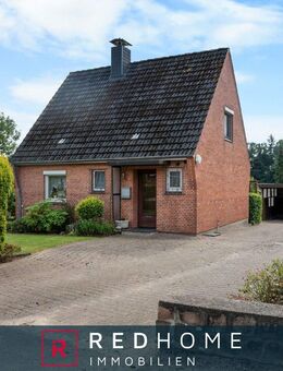 Kompaktes Wohnen, großzügig leben - Einfamilienhaus mit 1.399 m² Grundstück - Nienborstel