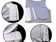Tanktop Brust Binder Lesbisch Bandage Brustbinder Brüste Kaschieren Grau S M L XL XXL 16,90 €* - Villingen-Schwenningen