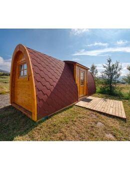 Camping Pod Glamping L660cm 240cm isoliert montiert - Rietberg