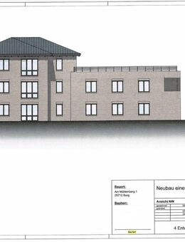 Neubau: Drei Wohnungen noch zu vermieten - Burg (Dithmarschen)