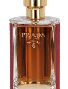 PRADA Eau de Parfum Prada La Femme Intense, Blumig-orientalischer Duft mit Tuberose, Bienenwachs und Ylang-Ylang.