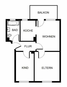 Demnächst frei! 3-Zimmer-Wohnung in Gelsenkirchen Scholven - Gelsenkirchen