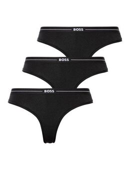 BOSS String 3P THONG (Packung, 3-St., 3er) mit BOSS Logobund