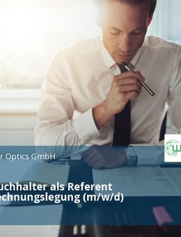 Konzernbuchhalter als Referent Konzernrechnungslegung (m/w/d) - Sonneberg