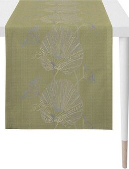 APELT Tischläufer Nora - Herbstzeit, Jacquard, Herbstdeko, Herbst (1-tlg), Fleckschutz