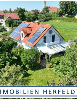 Gemütliches Einfamilienhaus mit nachhaltiger Energieversorgung & idyllischem Garten in ruhiger Lage - Vilgertshofen