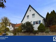 Familienfreundliches Haus mit Einliegerwohnung und Traumgarten - Kirchberg (Jagst)