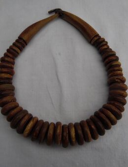 Halskette Modeschmuck Holz - Kolkwitz
