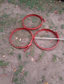3 Gebläse Rohr Schellen Köla ca 450 mm - Büdingen