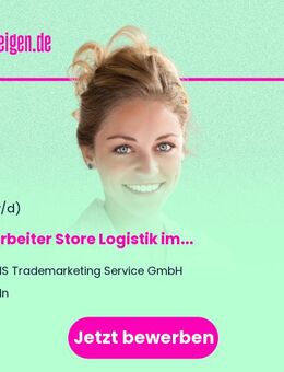 Mitarbeiter (m/w/d) Store Logistik im Fashion-Bereich - Köln / Minijob / Teilzeit / Vollzeit - Köln