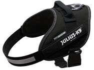 JULIUS-K9 IDC®-Powergeschirr - schwarz - Größe M: Brustumfang 58 - 76 cm