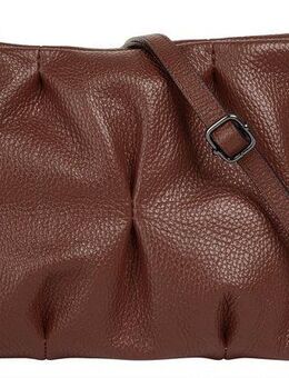 Cluty Umhängetasche, echt Leder, Made in Italy