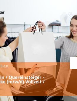 Verkäuferin / Quereinsteiger - Bedientheke (m/w/d) Vollzeit / Teilzeit - Alsheim