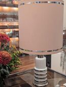 Elegante Tischleuchte der 70er/80er Jahre (Hollywood Regency) in 65462