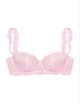 LASCANA Balconette-BH mit extravaganten Spitzenträgern, Dessous