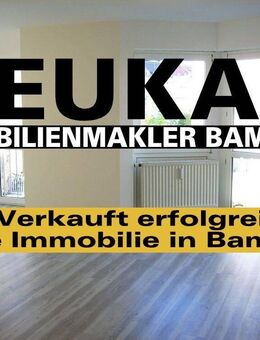 BAMBERG-FINANZAMT: VERMIETETE 1-ZIMMER-WOHNUNG MIT FENSTERTÜR + KLEINKÜCHE FÜR 85.000,-EURO - Bamberg