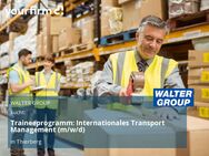 Traineeprogramm: Internationales Transport Management (m/w/d) - Cham CH