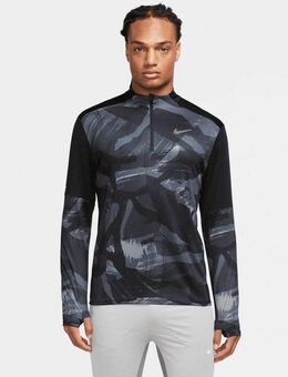Nike Laufshirt M NK DF ELMNT CAMO TOP HZ