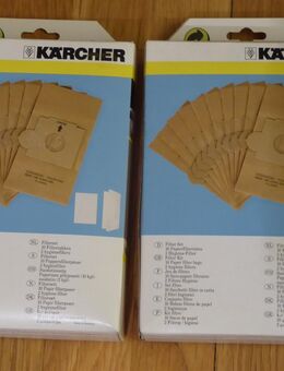 2 Packungen je 10 Stück Original Kärcher Staubsaugerbeutel für TSC 550, 555 - Tamm