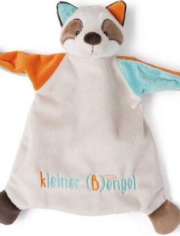 Nici Schmusetuch My First NICI Kollektion, Waschbär, Kleiner Bengel, mit aufgestickten Augen