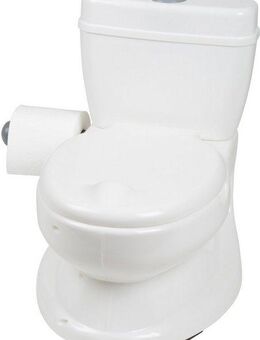 BabyGo Toilettentrainer Baby Potty, weiß, pädagogoisches Töpfchen