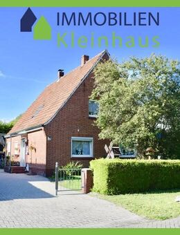 Freistehendes Einfamilienhaus mit naturverbundenem Garten an einer sehr ruhigen Straßenlage zu Kaufen! - Surwold