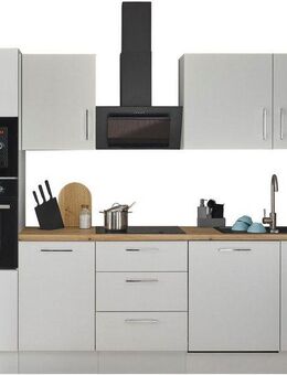BASIC by Balculina Küchenzeile Turin, Breite 280 cm, wahlweise mit E-Geräten
