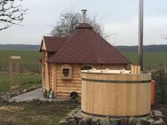 Sauna Saunakota Gartensauna 9.2m² 45mm Kiefer - Rietberg