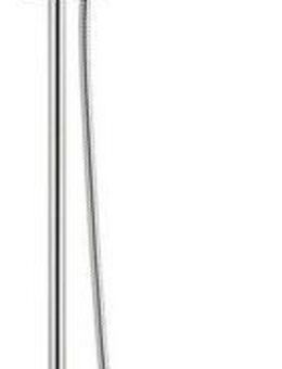 Schütte Brausegarnitur Niagara Rain, Höhe 112 cm, 5 Strahlart(en), Überkopfbrausset Duschsäule Brauseset, Regendusche ohne Armatur