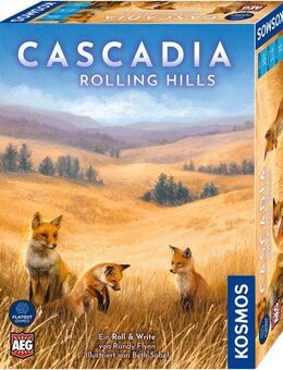 Kosmos Spiel Cascadia Rolling Hills, Reisespiel