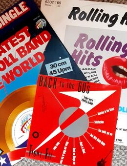 Rolling Stones: 2 x 12" Maxi Medley & Back to the 60's 7" - Düren