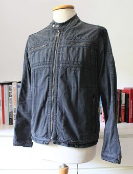 Jacke Jeansjacke Jeans schwarz anthrazit Größe M wie neu Brave Soul - Bremen