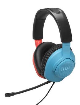 JBL Quantum 100N Gaming-Headset (Mikrofon abnehmbar, Stummschaltung, JBL QuantumSOUND Signatur, abnehmbares Mikrofon mit Stummschaltung)