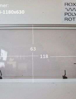 Wilk Wohnwagenfenster Roxite 94 D399 Polyplastic ca 118 x 63, gebraucht (zB 661 BJ 96) - Schotten Zentrum