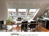 Individuelle Maisonettwohnung mit 2 Balkonen und 2 Tiefgaragenstellplätze - Mannheim