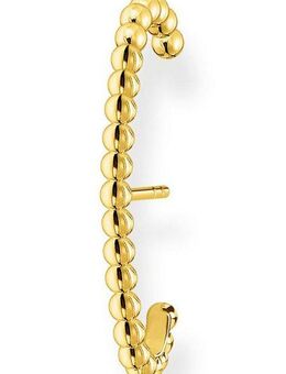 THOMAS SABO Single-Ohrstecker Kugeln gold, Kugeln silber, H2154-001-21, H2154-413-39