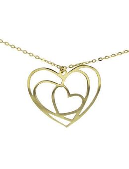 Firetti Kette mit Anhänger Schmuck Geschenk Gold 375 Halsschmuck Halskette Goldkette Ankerkette, Made in Germany