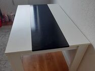 Esstisch 120cm in schwarz weiß Optik - Köln