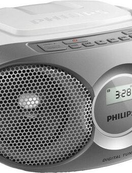 Philips AZ215S Radio (FM-Tuner, 3 W)