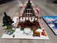 MINI Klemmbausteine Weihnachten Haus - nicht LEGO - mit LED Licht Beleuchtung in 14776