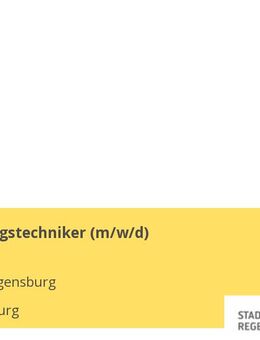 Vermessungstechniker (m/w/d) - Regensburg
