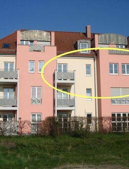Frühstücksbalkon und Balkon in Westausrichtung - Bad mit Fenster - Einbauküche - freier Blick - Werneuchen
