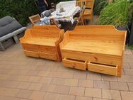Sitzbänke aus Holz - Guntersblum
