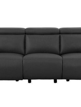 Home affaire 3-Sitzer SKAANE Lederoptik, 229 cm, manuelle-u. elektrische Relaxfunktion, Relax-Funktion in 2 Sitzen, Kopfteilverstellung, Federkernpolsterung