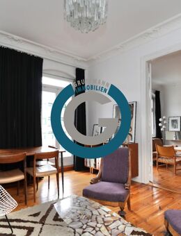 STILVOLL AUSGESTATTET - ALTBAUCHARME MIT HOHEN DECKEN, STUCK & SCHÖNEN HOLZDIELEN - MIT BALKON - Berlin