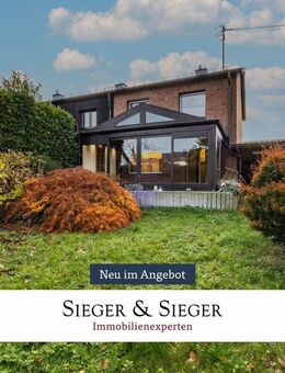 Gepflegtes Haus mit Wintergarten, Garten und Garage - ideal für Familien - Niederkassel