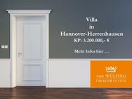 Repräsentative Traumvilla mit parkähnlichem Grundstück in schöner Lage von Herrenhausen! - Hannover